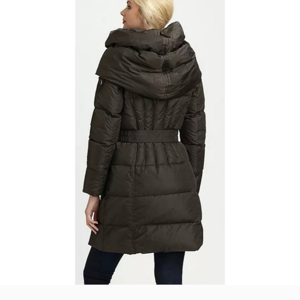 add Icon Pillow Collar Hooded Jacket Size 10
